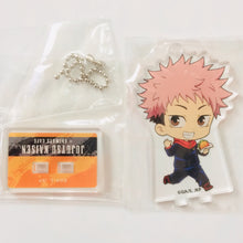 Load image into Gallery viewer, Jujutsu Kaisen - Itadori Yuuji - Jujutsu Kaisen x Animate Cafe Trading Acrylic Stand Keychain - Cuchiwaii
