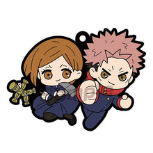Cargar imagen en el visor de la galería, Jujutsu Kaisen - Itadori Yuuji - Kugisaki Nobara - Rubber Mascot Buddy Colle - Cuchiwaii
