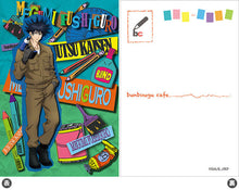 Cargar imagen en el visor de la galería, Jujutsu Kaisen - Megumi Fushiguro - Stationery Cafe x DIY Series Postcard - Cuchiwaii

