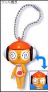 Load image into Gallery viewer, Keroro Gunsou - Kururu Souchou - Candy Toy - Kero Tto Kaiten Keychain De Arimasu - Rotating Keyholder - Cuchiwaii
