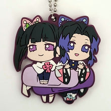 Cargar imagen en el visor de la galería, Kimetsu no Yaiba - Kochou Shinobu - Tsuyuri Kanao - Chara Banchoukou Rubber Mascot Fourth Form - Cuchiwaii
