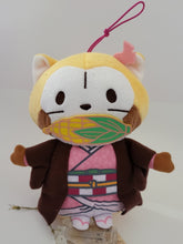 Load image into Gallery viewer, Kimetsu no Yaiba x Araiguma Rascal Collabo Plush Rascal Ver. - Plush Mascot - Kamado Nezuko (FuRyu) - Cuchiwaii
