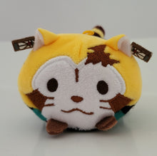 Load image into Gallery viewer, Kimetsu no Yaiba x Araiguma Rascal - Kamado Tanjirou - Mochi Kororin - Plush Mascot (Chugai Mining, Eikoh) - Cuchiwaii
