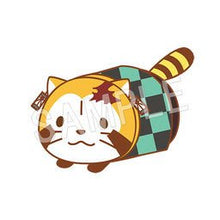 Load image into Gallery viewer, Kimetsu no Yaiba x Araiguma Rascal - Kamado Tanjirou - Mochi Kororin - Plush Mascot (Chugai Mining, Eikoh) - Cuchiwaii
