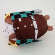 Load image into Gallery viewer, Kimetsu no Yaiba x Araiguma Rascal - Kamado Tanjirou - Mochi Kororin - Plush Mascot (Chugai Mining, Eikoh) - Cuchiwaii
