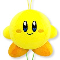 Cargar imagen en el visor de la galería, Kirby’s Dream Land Multicolor Plush Mascot (Yellow) - Cuchiwaii
