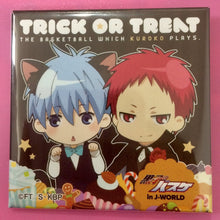 Cargar imagen en el visor de la galería, Kuroko no Basket - Kuroko &amp; Akashi - Halloween in J - WORLD TOKYO Square Can Badge Ver.2 - Cuchiwaii
