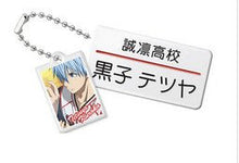Cargar imagen en el visor de la galería, Kuroko no Basket - Kuroko Tetsuya - Kurobas Name Metal Tag Plate - Cuchiwaii
