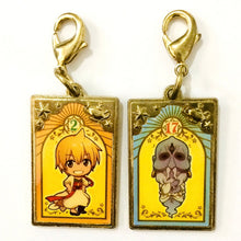 Load image into Gallery viewer, Magi - The Kingdom of Magic - Alibaba Saluja &amp; Amon - Ichiban Kuji Magi~ Arata Naru Bouken No Hajimari!~ - Metal Charm Set - Tarot Card ver. - Cuchiwaii
