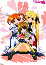 Cargar imagen en el visor de la galería, Magical Girl Lyrical Nanoha The MOVIE 2nd A's - Nanoha, Fate &amp; Hayate - B2 Double - sided poster - Cuchiwaii
