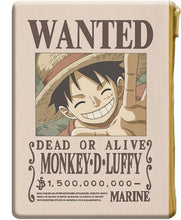 Cargar imagen en el visor de la galería, One Piece - Monkey D. Luffy - Wanted Poster Pouch - Cuchiwaii
