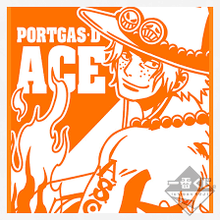 Load image into Gallery viewer, One Piece - Portages D. Ace - Ichiban Kuji OP Takumi no Genealogy - Prize G Art Towel - Cuchiwaii
