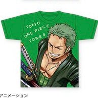 Cargar imagen en el visor de la galería, One Piece - Roronoa Zoro - Tokyo One Piece Tower - T-Shirt - L Size - Cuchiwaii
