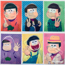 Cargar imagen en el visor de la galería, Osomatsu - san Animage Mini Clear File A5 - Set of 6 - Cuchiwaii
