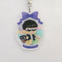 Load image into Gallery viewer, Osomatsu - san - Matsuno Ichimatsu - Acrylic Keychain (Set) - Keyholder - Pulish - Present Balloon ver (Exrare) - Cuchiwaii

