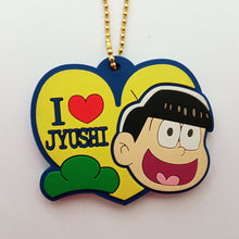 Load image into Gallery viewer, Osomatsu - san - Matsuno Jyushimatsu - Keyholder - Oshi Matsu Rubber Keychain - Rubber Keychain (Family Mart) - Cuchiwaii

