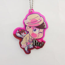 Load image into Gallery viewer, Osomatsu - san - Matsuno Todomatsu - Acrylic Keychain - Keyholder - Pita! Deforme (Takara Tomy A.R.T.S.) - Cuchiwaii
