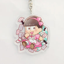 Load image into Gallery viewer, Osomatsu - san - Matsuno Todomatsu - Trading Acrylic Key Chain Alice Ver. - Cuchiwaii

