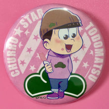 Load image into Gallery viewer, Osomatsu - san x Churro*Star - Original Can Badge - Cuchiwaii
