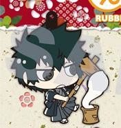 Load image into Gallery viewer, Psycho - Pass - Kougami Shinya - Chimi Chara - Psycho - Pass Rubber Strap set New Year ver. - Cuchiwaii
