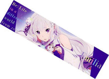 Load image into Gallery viewer, Re: Life in a Different World from Zero - Emilia - Ichiban Kuji Re:Zero ~I’m Always with you~ Prize B Microfiber Long Towel - Cuchiwaii
