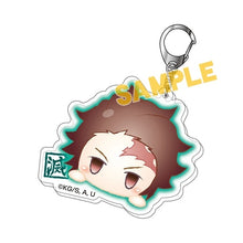 Load image into Gallery viewer, Kimetsu no Yaiba - Kamado Tanjirou - Odango Series Acrylic Keychain (Bandai)
