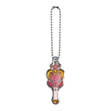 Load image into Gallery viewer, Sailor Moon - Pink Moon Stick - Makeup Plate 4 - Metal Charm - Cuchiwaii
