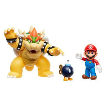 Cargar imagen en el visor de la galería, Super Mario - Mario &amp; Bowser - Bowser’s Lava Battle Set Figure - Cuchiwaii
