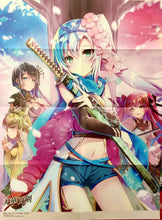 Load image into Gallery viewer, Tenka Hyakken - Yoshimitsu, Masamune, Samonji, Kuwanagou, Fumikane &amp; Coffee - B2 Double - sided Poster - Dengeki G’s Appendix - Cuchiwaii
