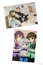 Load image into Gallery viewer, THE iDOLM@STER Cinderella Girls / Is the order a rabbit?? - Double - sided B2 Poster - Monthly Newtype Appendix - Cuchiwaii
