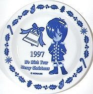 Load image into Gallery viewer, Tokimeki Memorial - Himoo Yuina - Christmas Plate with Stand - Cuchiwaii
