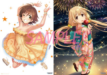 The IDOLM@STER: Cinderella Girls - Mio Honda / Anzu Futaba - B2 Poster - BRD/DVD/G4U Purchase Bonus