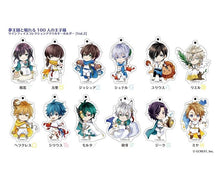 Load image into Gallery viewer, Yume Oukoku to Nemureru 100 - nin no Ouji - sama - Raven - Twin Face Collection Acrylic Keychain - Cuchiwaii
